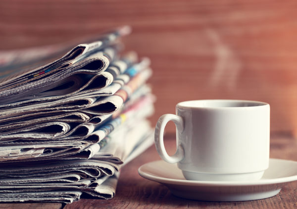 Newspapers and Coffee